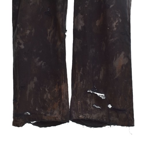 【中古】バレンシアガ BALENCIAGA 23SS Super Destroyed Baggy スーパーデストロイ バギーデニムパンツ 745248_5