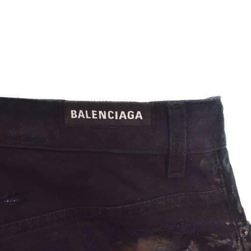 【中古】バレンシアガ BALENCIAGA 23SS Super Destroyed Baggy スーパーデストロイ バギーデニムパンツ 745248_6