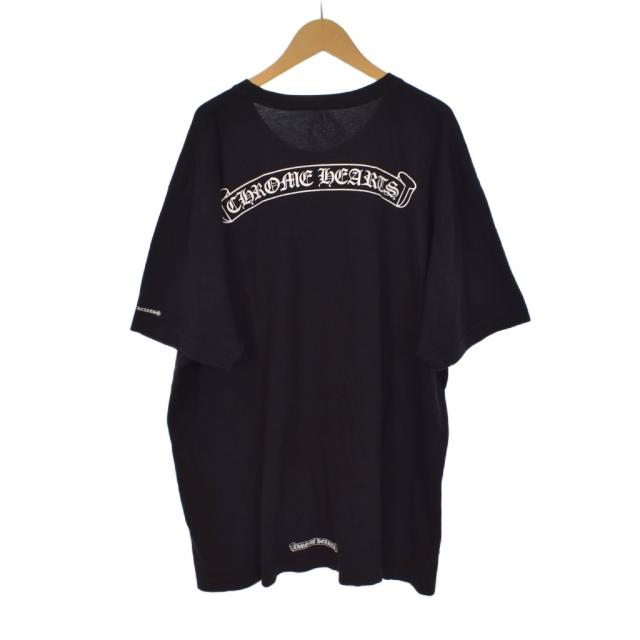 クロムハーツ スクロールラベル ロンT ブラック 90s クロムハーツ