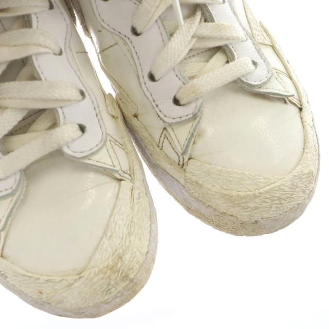 【中古】ナイキ NIKE × サカイ sacai ブレーザー ロー BLAZER LOW スニーカー シューズ US8.5 26.5cm 白 DM6443-100