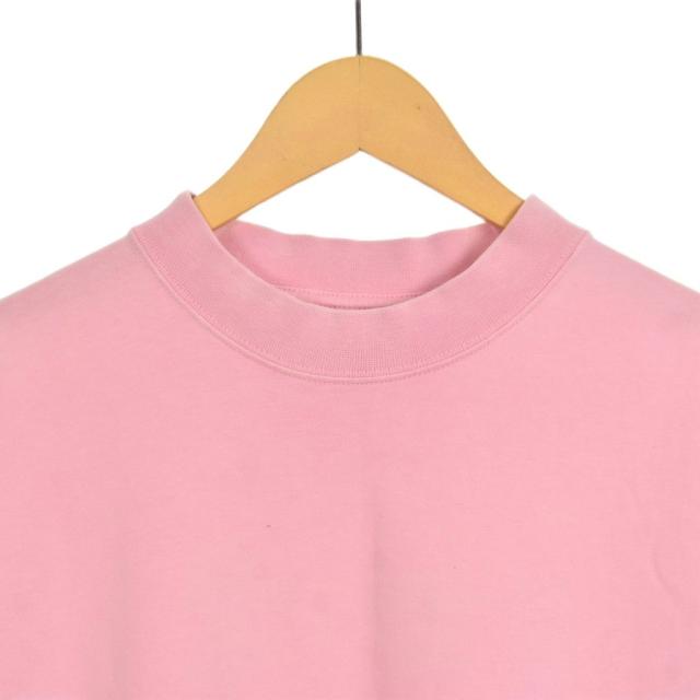 【中古】バレンシアガ BALENCIAGA 22年製 BB PARIS Oversize T-shirt オーバーサイズ Tシャツ 半袖 XS ピンク 739784 中古】バレンシアガ BALENCIAGA 22年製 BB PARIS Oversize T-shirt