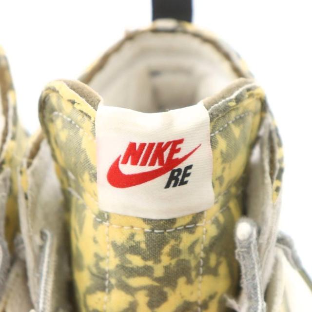 【中古】ナイキ NIKE × レディーメイド BLAZER MID スニーカー シューズ US9 27.0cm ベージュ 白 CZ3589-100