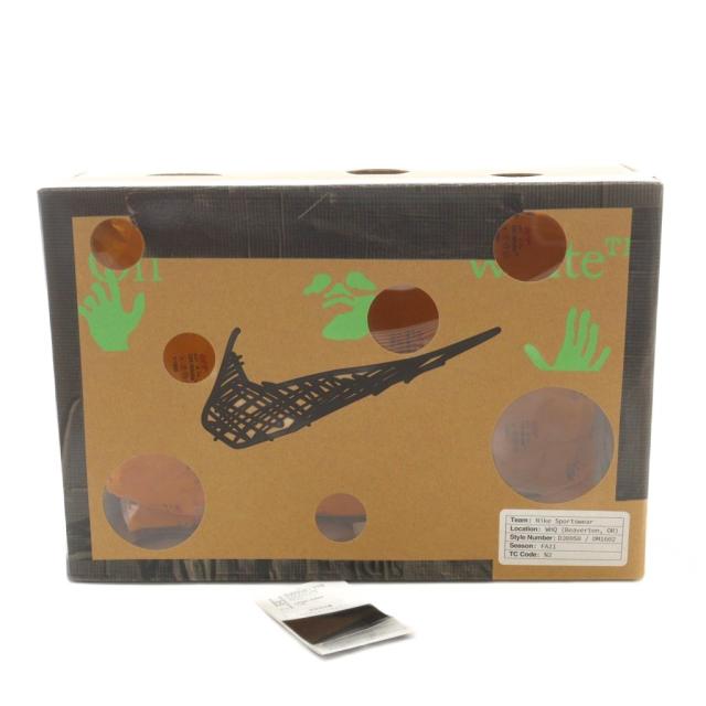 【中古】ナイキ NIKE × オフホワイト ダンク ロー スニーカー シューズ US10.5 28.5cm グレー 白 DJ0950-119