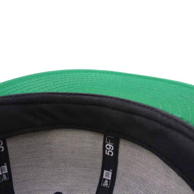 【中古】シュプリーム ニューエラ ボックスロゴ パイピング ベースボールキャップ 野球帽 59.6cm 紺 /KH メンズ