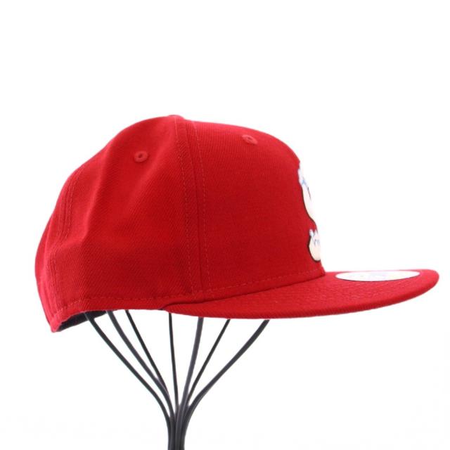 【中古】シュプリーム SUPREME ニューエラ NEW ERA 20FW S Logo Sロゴ ベースボールキャップ 野球帽 60.6cm 赤