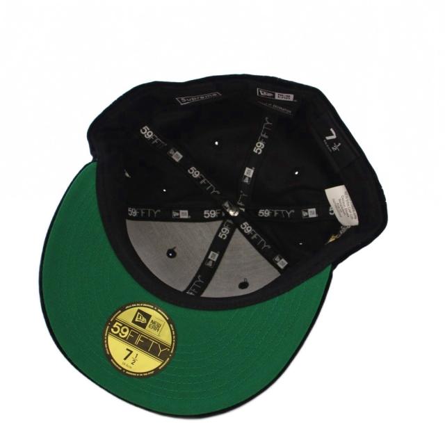 【中古】シュプリーム ニューエラ 22SS Velour Box Logo ベロア ボックスロゴ ベースボールキャップ 野球帽 59.6cm 黒