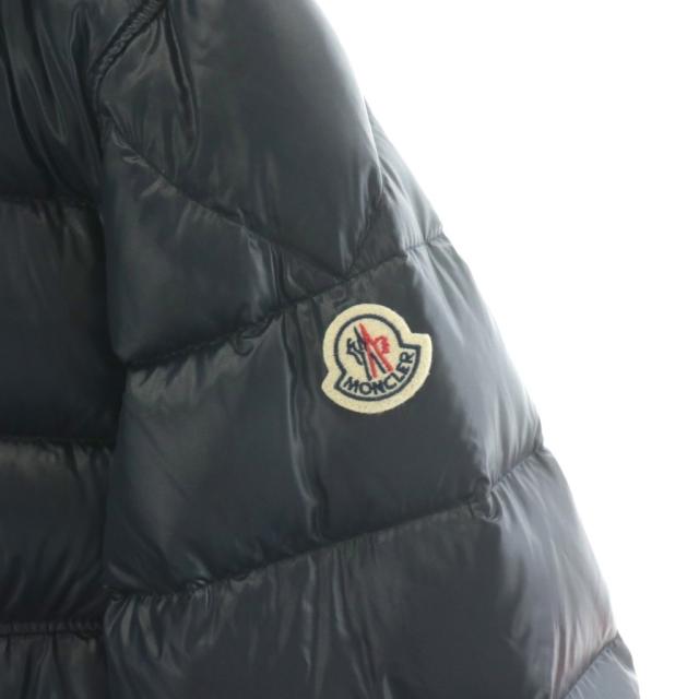 中古】モンクレール FREVILLE ダウンジャケット フード ペイズリー柄