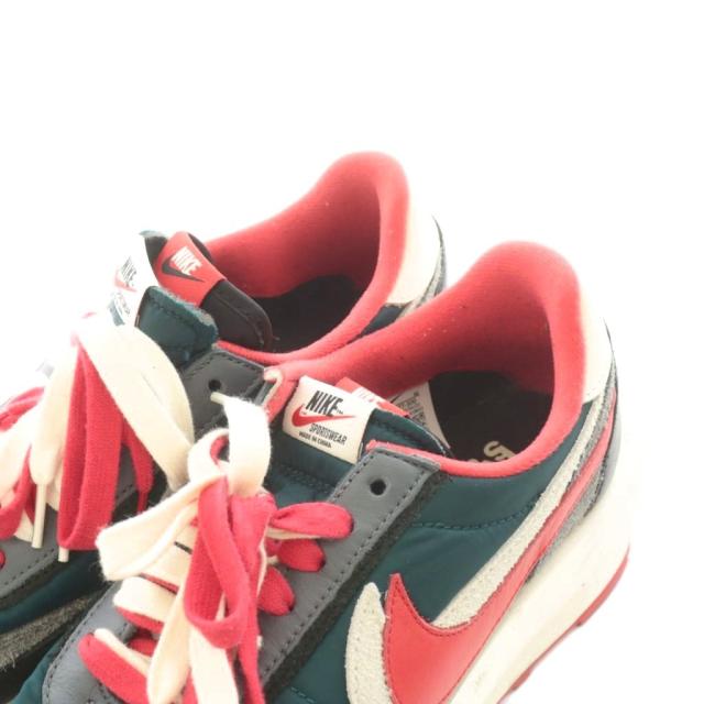 【中古】ナイキ LDワッフル ミッドナイト スプルース スニーカー シューズ US10 28.0cm 黒 赤