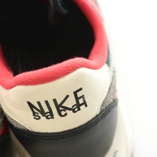 【中古】ナイキ LDワッフル ミッドナイト スプルース スニーカー シューズ US10 28.0cm 黒 赤