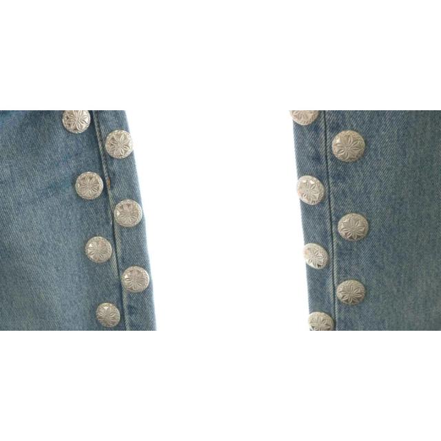 中古】アワーレガシー デニムティアーズ × 2PAC 501 JEAN LIGHT WASH