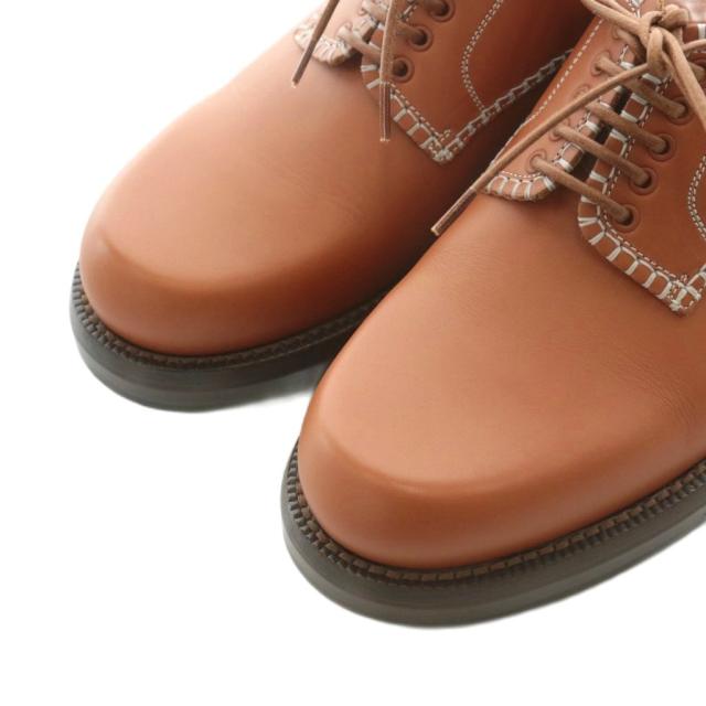 【中古】未使用品 ディオール × デニムティアーズ カーロ スライド ミュール サンダル レースアップ レザー 41 茶 中古】未使用品 ディオール × デニムティアーズ カーロ スライド