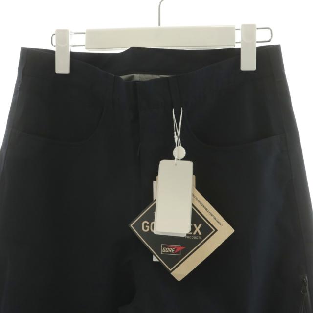【中古】未使用品 サロモン × エムエムシックス PANTS 5 POCKETS Deep Black ゴアテックス トラックパンツ ロゴ M 黒_5