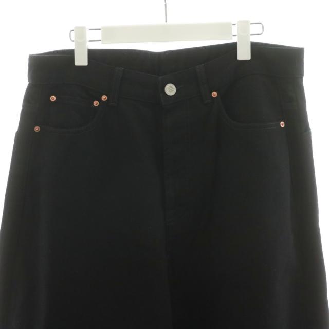 【中古】未使用品 ヴェトモン VETEMENT 24AW BIG SHAPE JEANS デニムパンツ ジーンズ ジーパン Gパン 32 黒_5