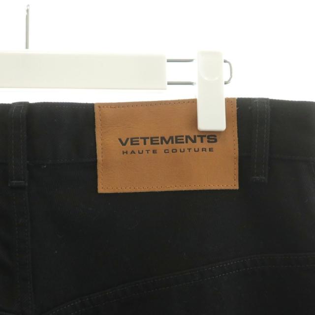 【中古】未使用品 ヴェトモン VETEMENT 24AW BIG SHAPE JEANS デニムパンツ ジーンズ ジーパン Gパン 32 黒_6
