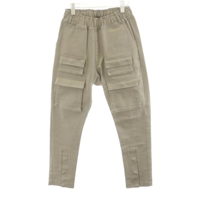 【中古】レイドバッグ Laid back カーゴパンツ イージーパンツ コットン M ベージュ LB-J-1518 /AN6 ☆AA★ メンズ