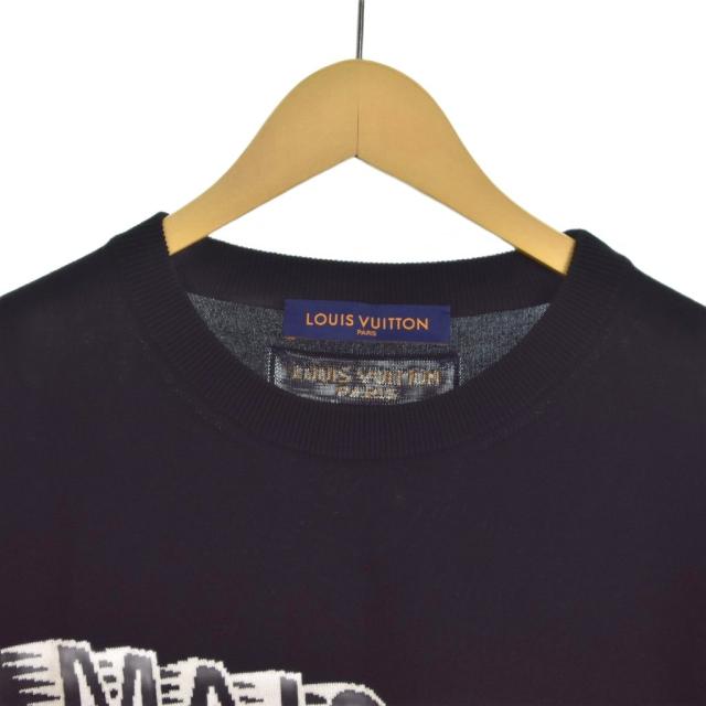 中古】ルイヴィトン 21AW MAISON LOUIS VUITTON ニット セーター 半袖