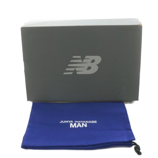 【中古】ニューバランス × ジュンヤワタナベマン BB650RJW スニーカー シューズ ロゴ US9 27.0cm 黒