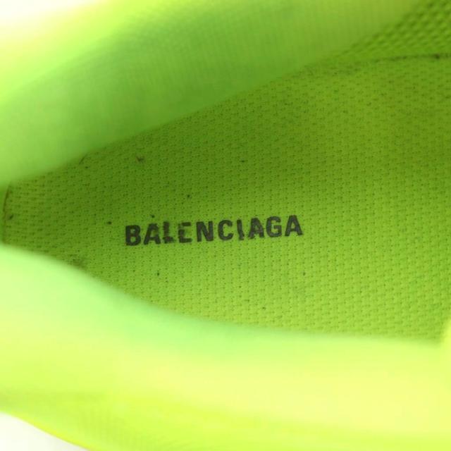 【中古】バレンシアガ BALENCIAGA トリプルエス TRIPLE S スニーカー シューズ ロゴ 27.5cm 黄緑 /AN37 メンズ