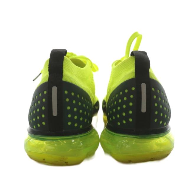 【中古】ナイキ ヴェイパーマックス2 フライニット スニーカー シューズ ロゴ US10.5 28.5cm 黄緑 942842-700