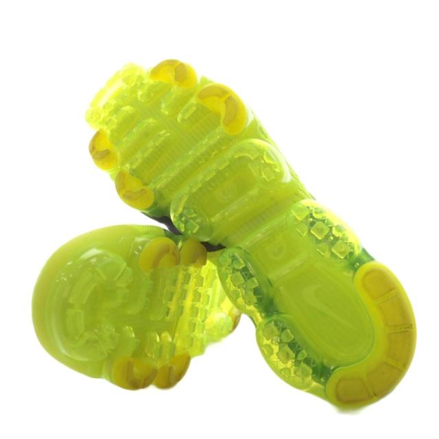 【中古】ナイキ ヴェイパーマックス2 フライニット スニーカー シューズ ロゴ US10.5 28.5cm 黄緑 942842-700