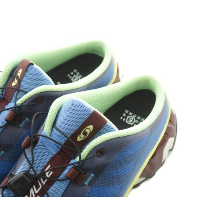 【中古】サロモン × エムエムシックス XT6 MULE 2 ローカット スニーカー シューズ ロゴ 26.5cm 青 478113