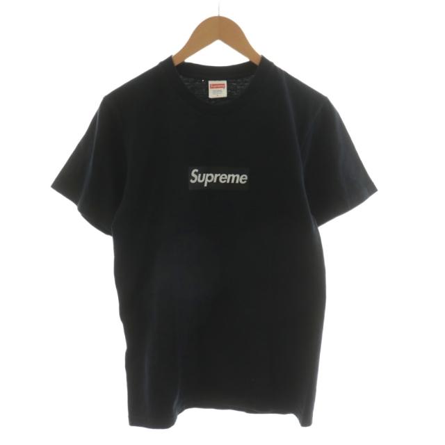 【中古】シュプリーム SUPREME ボックスロゴ Tシャツ カットソー 半袖 プリント S 黒 ブラック /AN19 メンズ