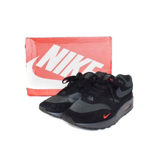 【中古】ナイキ NIKE Air Max 1 Bred エアマックス1 ブレッド スニーカー US9 黒 ブラック FV6910-001 メンズ