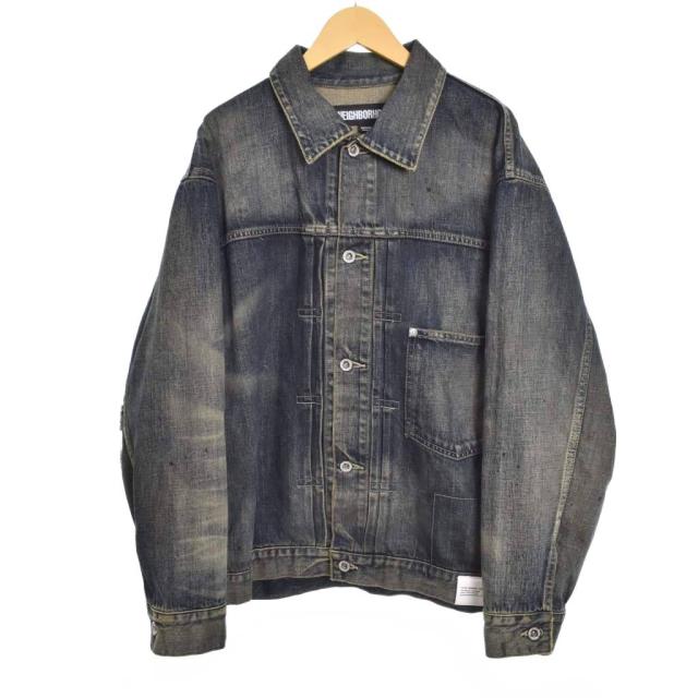 中古】ネイバーフッド NEIGHBORHOOD 23AW SAVAGE DENIM TYPE-1 JACKET