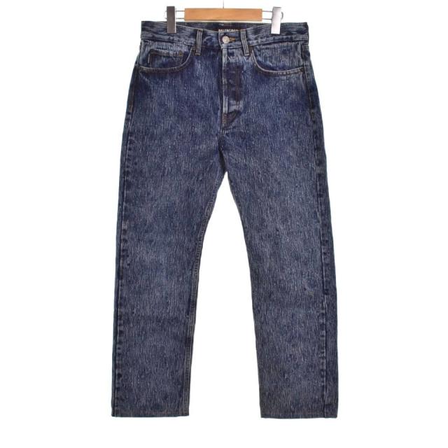 【中古】バレンシアガ BALENCIAGA 19AW デニムパンツ ジーンズ 29 インディゴ 557078 ☆AA★ メンズ