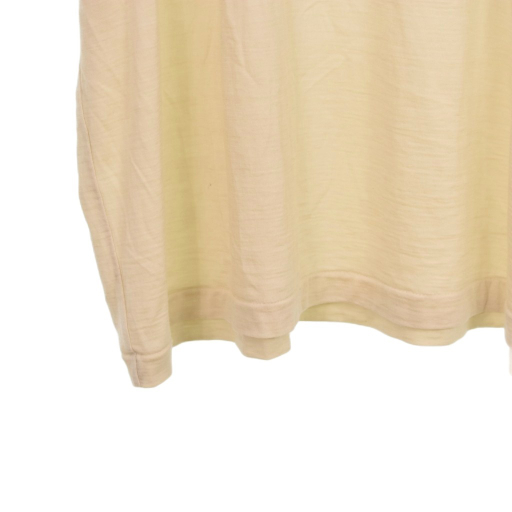 中古】コモリ COMOLI 24SS サマーウール Tシャツ 半袖 4 ベージュ Z01