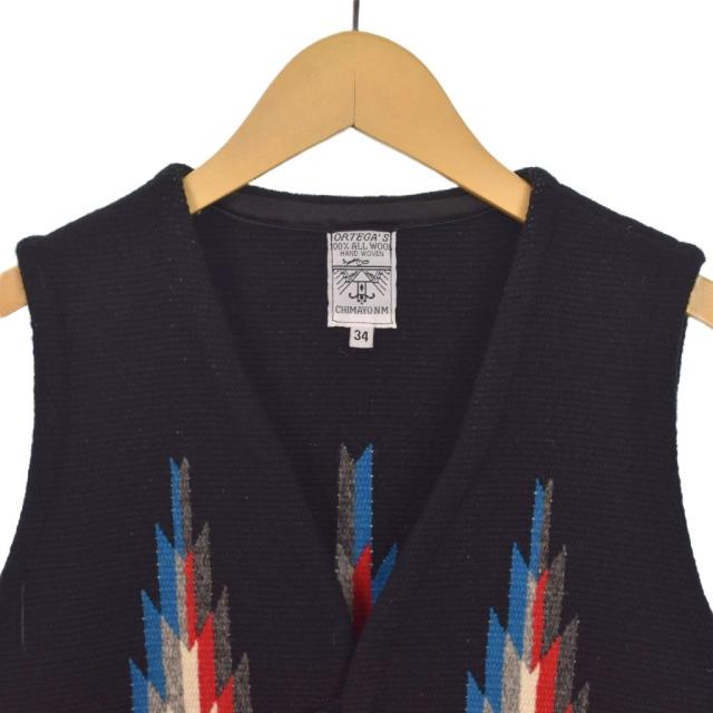 中古】オルテガ ORTEGA'S SQUARE FRONT VEST スクエアフロント