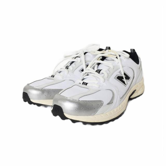 【中古】ニューバランス NEW BALANCE GOLF 530 v1 SL スパイクレスシューズ スニーカー 25.5cm 白 ホワイト UGS530B