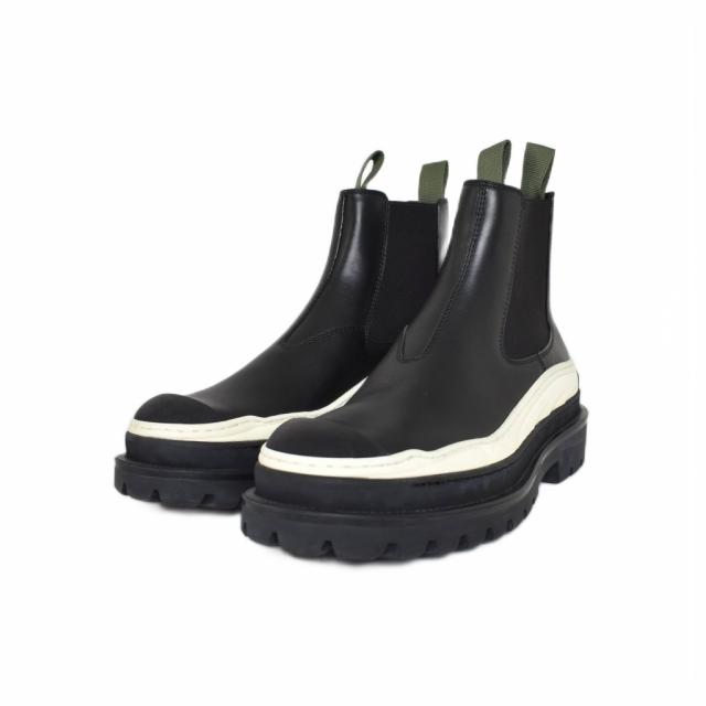 【中古】ディオールオム Dior HOMME サカイ sacai 21AW EXPL CHELSEA BOOT チェルシーブーツ サイドゴアブーツ