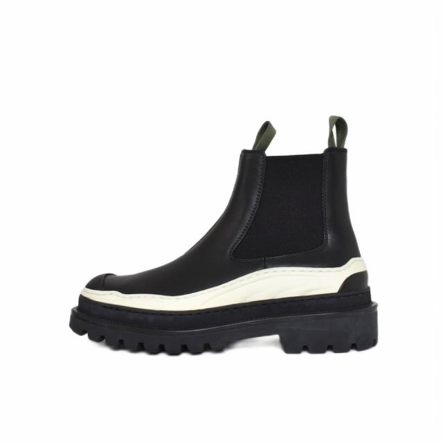 【中古】ディオールオム Dior HOMME サカイ sacai 21AW EXPL CHELSEA BOOT チェルシーブーツ サイドゴアブーツ_1