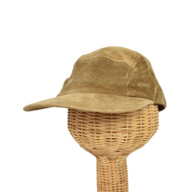 【中古】エンダースキーマ Hender Scheme pig jet cap ピッグジェットキャップ スエード 帽子 ベージュ is-rc-pjc