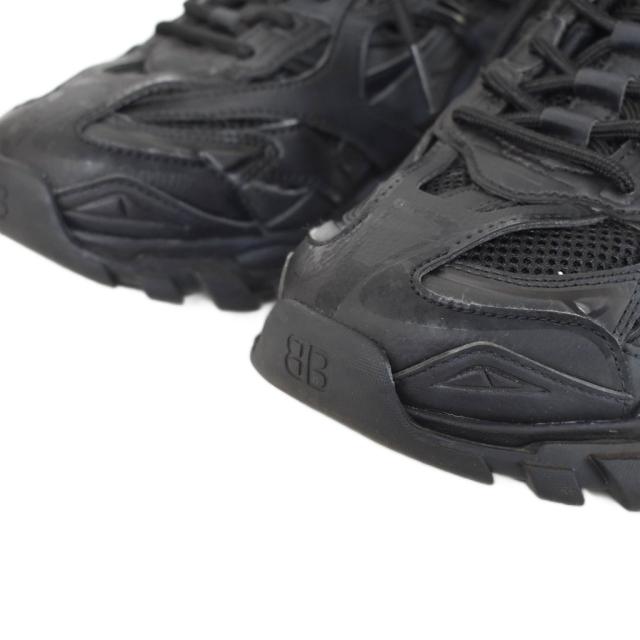 【中古】バレンシアガ BALENCIAGA Track2 トラック2 スニーカー ダッドシューズ 26.5cm 黒 ブラック 568614