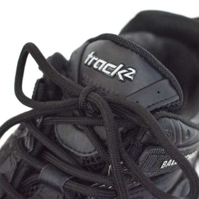 【中古】バレンシアガ BALENCIAGA Track2 トラック2 スニーカー ダッドシューズ 26.5cm 黒 ブラック 568614