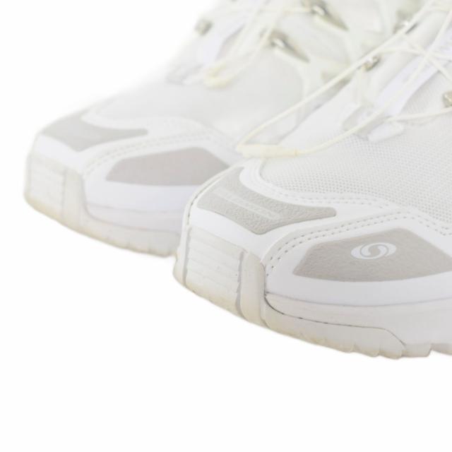 【中古】サロモン Salomon ACS PRO スニーカー ローカット シューズ 27.5cm 白 ホワイト 472367 メンズ