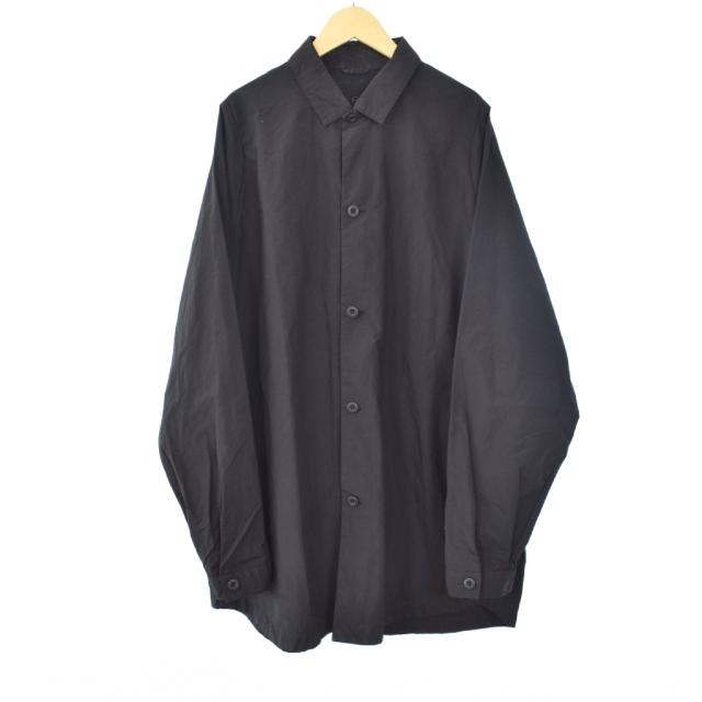 【中古】テアトラ TEATORA CARTRIDGE SHIRT PACKABLE シャツ 長袖 5 黒 ブラック TT-SHT-P メンズ