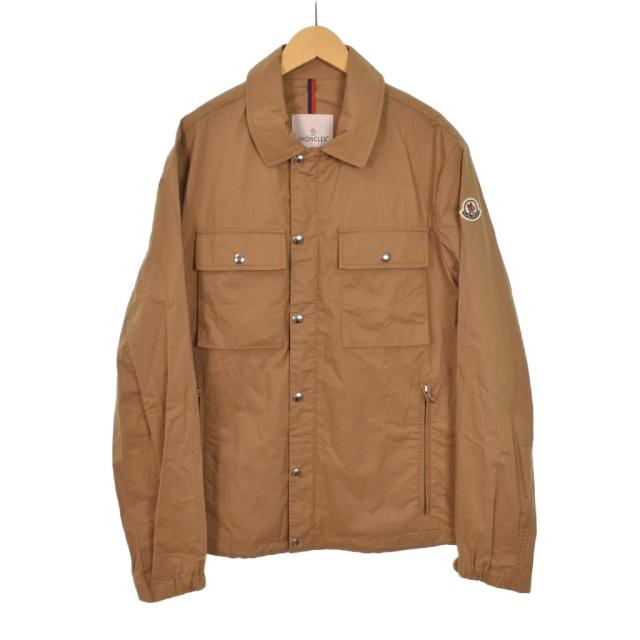 【中古】モンクレール MONCLER 21SS ASTRUC GIUBBOTTO ジャケット ブルゾン ジップアップ 2 茶 ブラウン