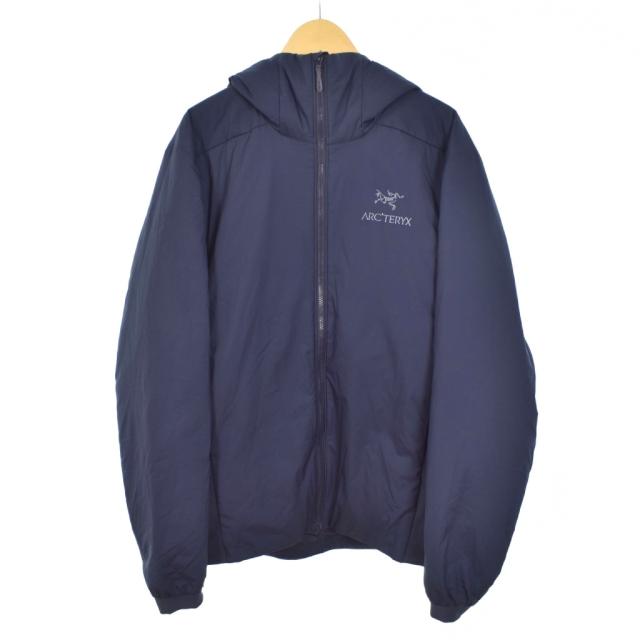 【中古】アークテリクス ARC'TERYX ATOM HOODY M アトム フーディー ジャケット パーカー 中綿 S ネイビー X000007847