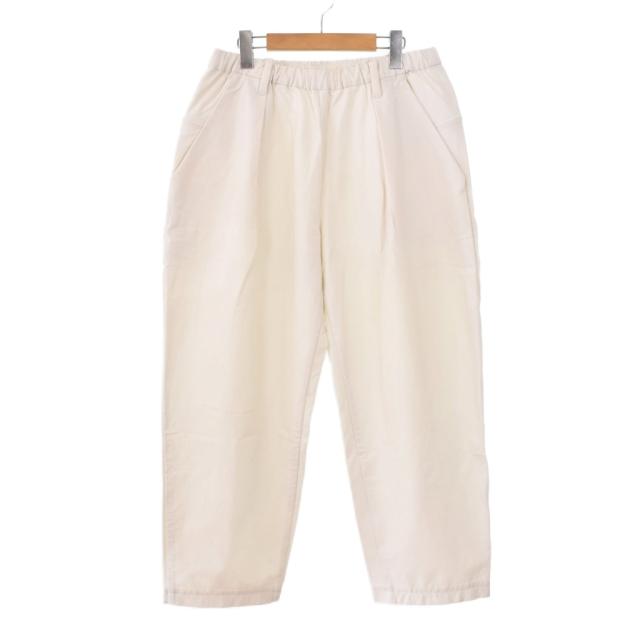 【中古】テアトラ TEATORA WALLET PANTS DUAL DIVISOR ウォレットパンツ スラックス 4 白 ホワイト TT-004DR-DD
