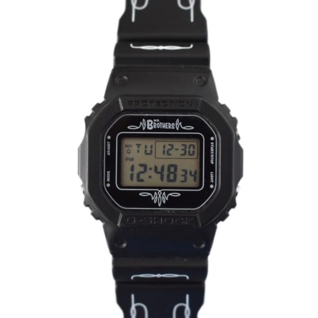 【中古】カシオジーショック CASIO G-SHOCK MR.BROTHERS CUT CLUB 10周年記念 腕時計 デジタル 黒 DW-5600X