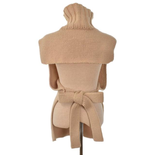 【中古】ジルサンダー JIL SANDER ロングプラストロン ニット ベスト ウール U アイボリー JSMR751125MRY2016802_1