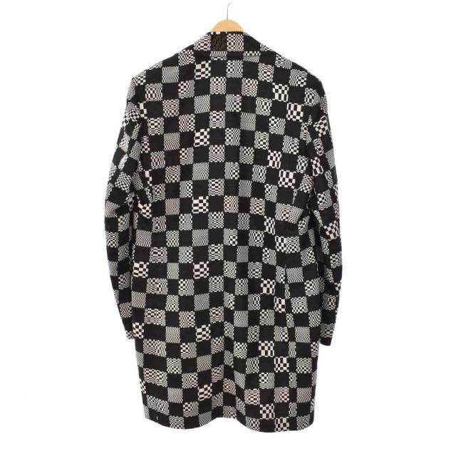 【中古】ルイヴィトン LOUIS VUITTON 21SS ディストーテッド ダミエ チェスターコート ステンカラー RM211 ZXX HKC71W_1