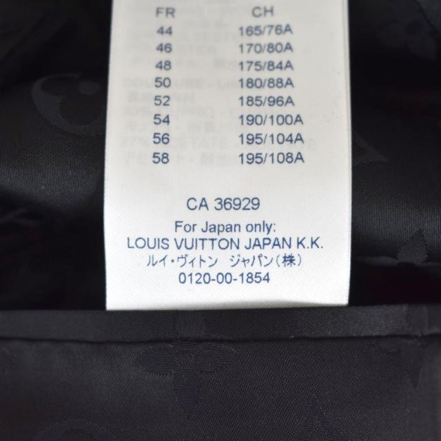 【中古】ルイヴィトン LOUIS VUITTON 21SS ディストーテッド ダミエ チェスターコート ステンカラー RM211 ZXX HKC71W_7