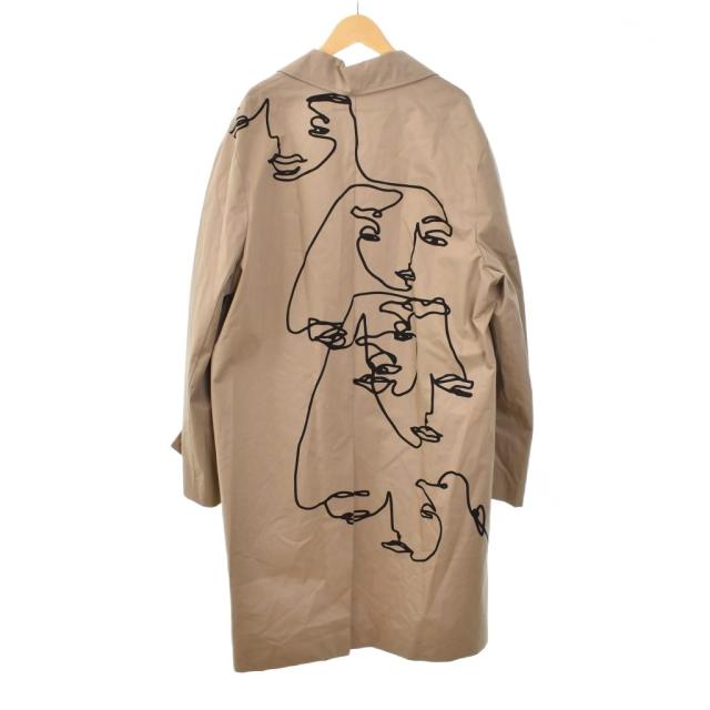 中古】セリーヌ CELINE アーティストプリント マックコート トレンチ