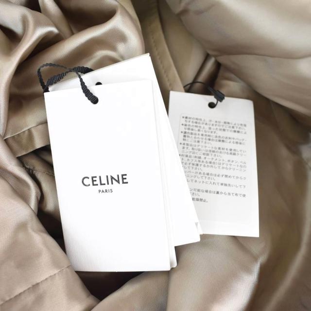 中古】セリーヌ CELINE アーティストプリント マックコート トレンチ