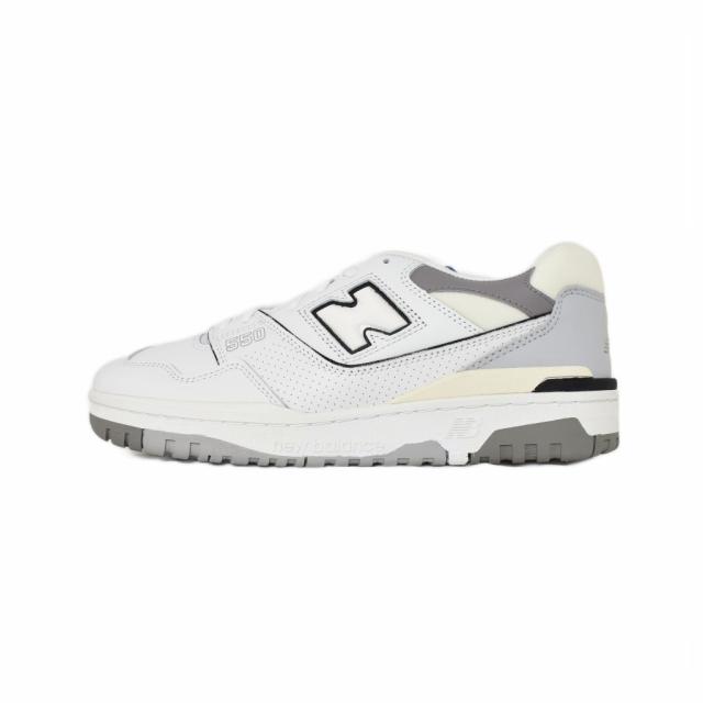 【中古】未使用品 ニューバランス NEW BALANCE 550 Salt/Pepper スニーカー ローカット 29cm 白 ホワイト BB550PWA