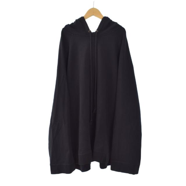 【中古】ラフシモンズ RAF SIMONS 17SS self portrait hoodie パーカー フーディー オーバーサイズ M 黒 171.173